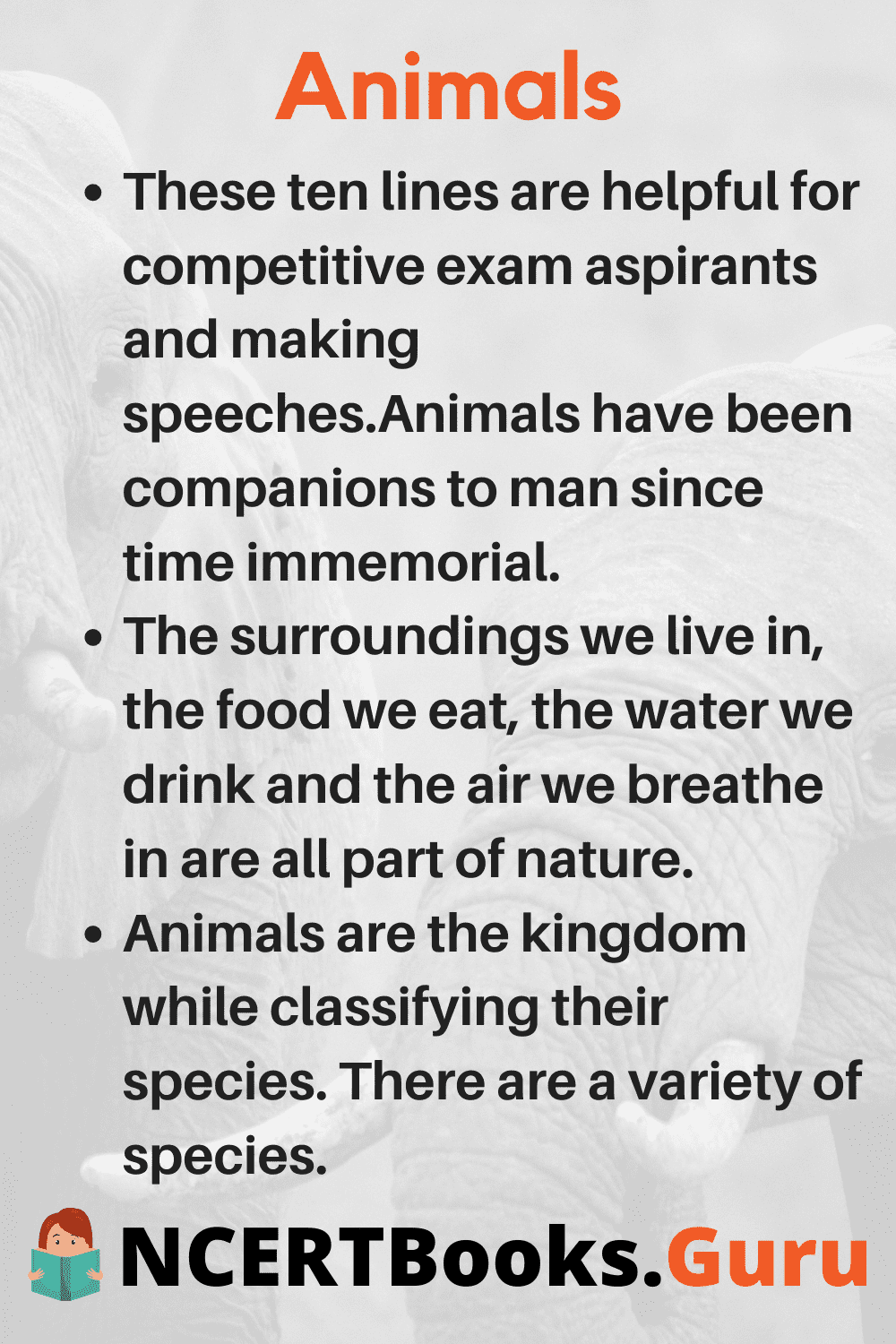 essay about extinction of animals