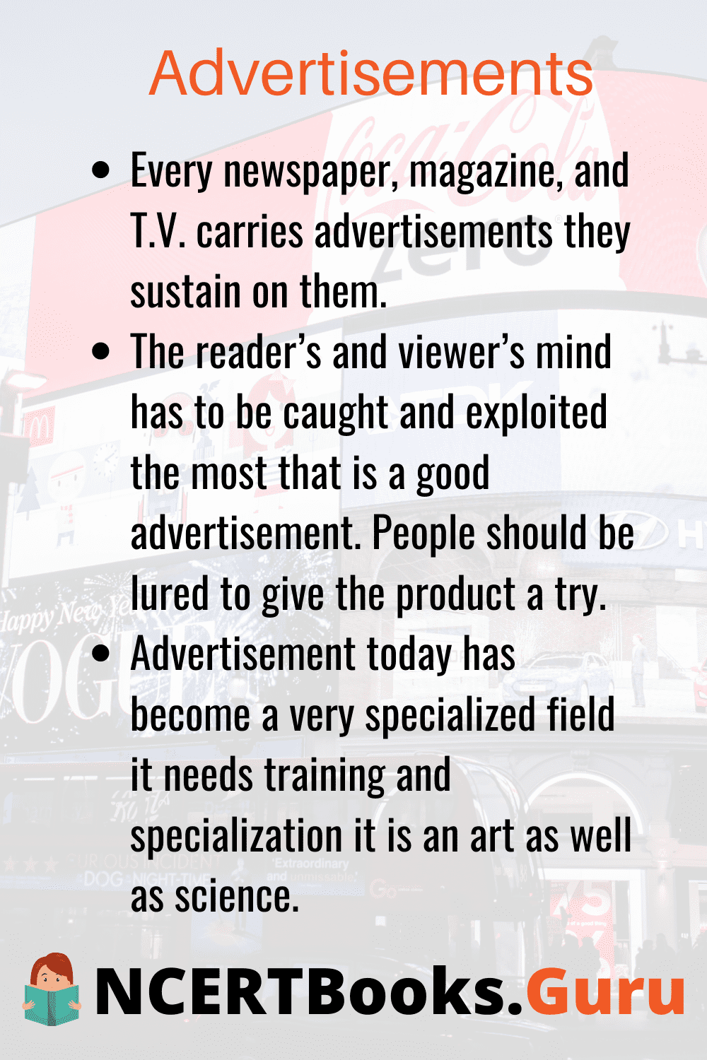 essay about advertisements