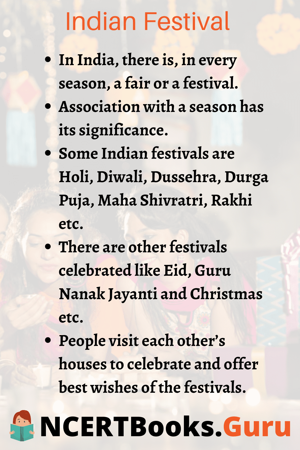 festival of india essay in hindi