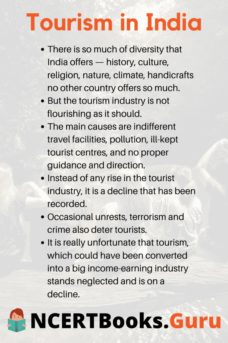 importance of tourism in india essay