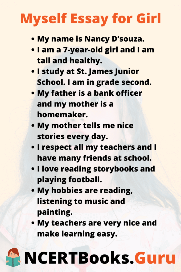 speech in english about myself