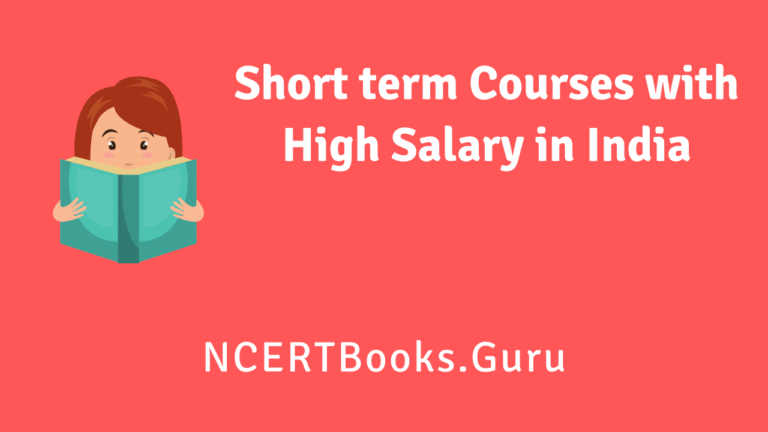 Short Term Courses With High Salary In India 768x432 