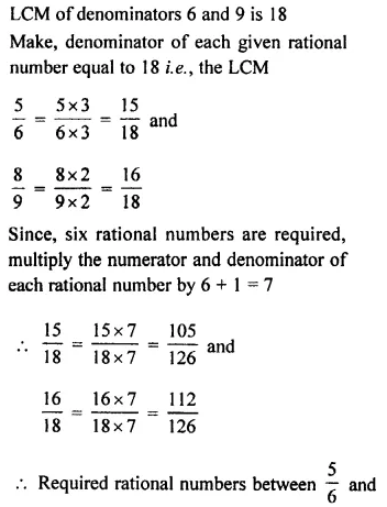 Selina Concise Mathematics Class 8 ICSE Solutions Chapter 1 Rational ...