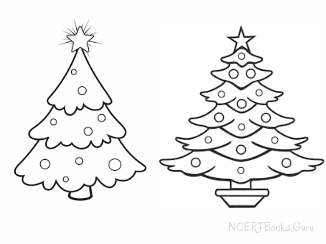 How to Draw a Christmas Tree  Step by Step Drawing Tutorial  Easy Peasy  and Fun