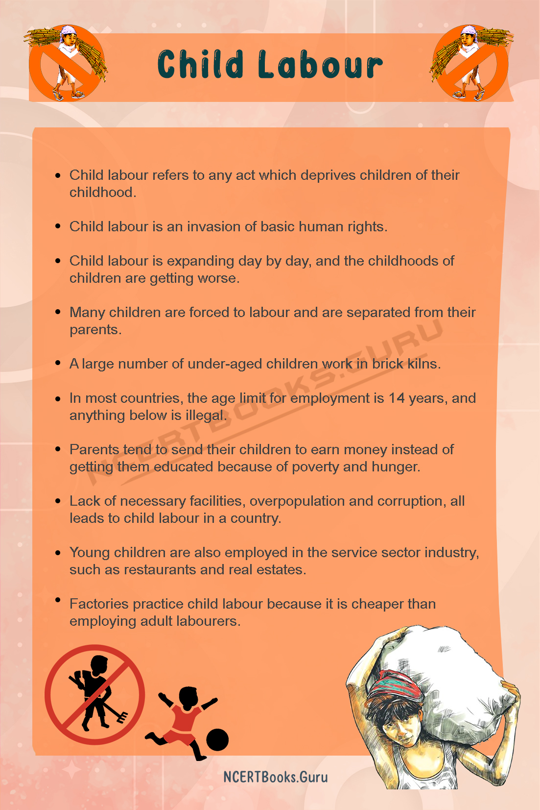 10 page essay on child labour