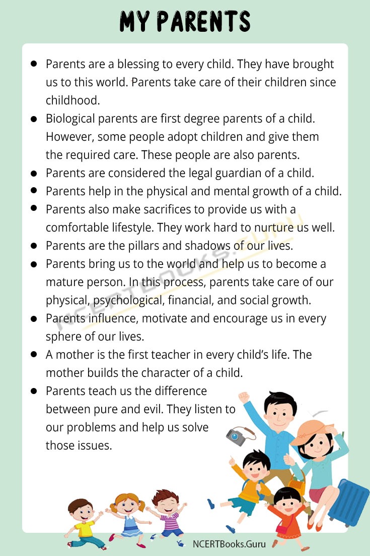 essay on importance of parents