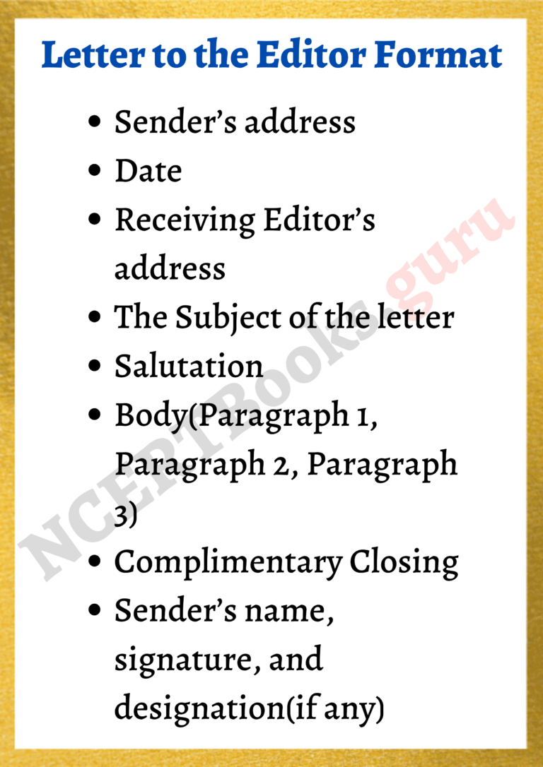 Letter to the Editor Format, Samples | How to write a Letter to the Editor?