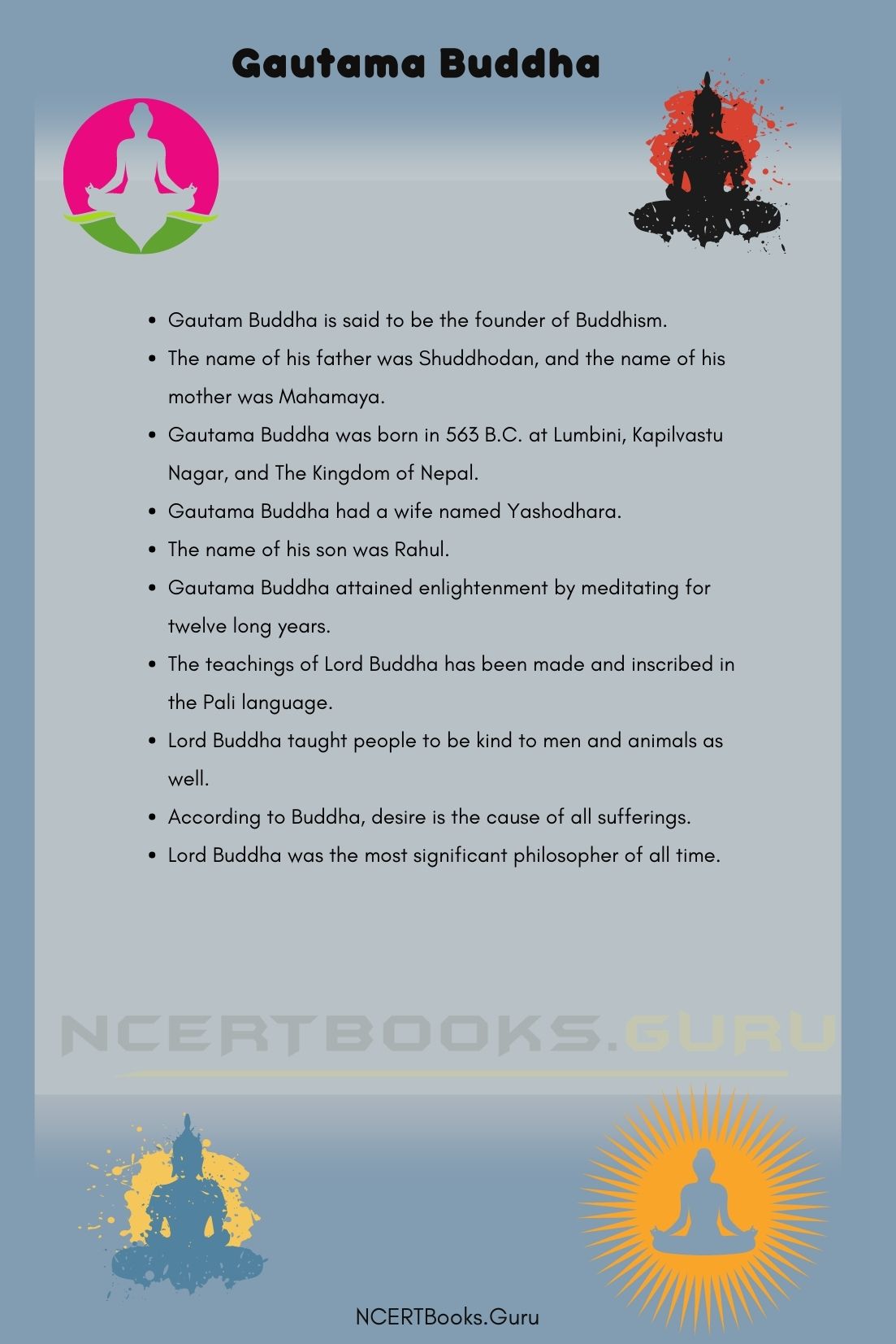 biography of buddha in english