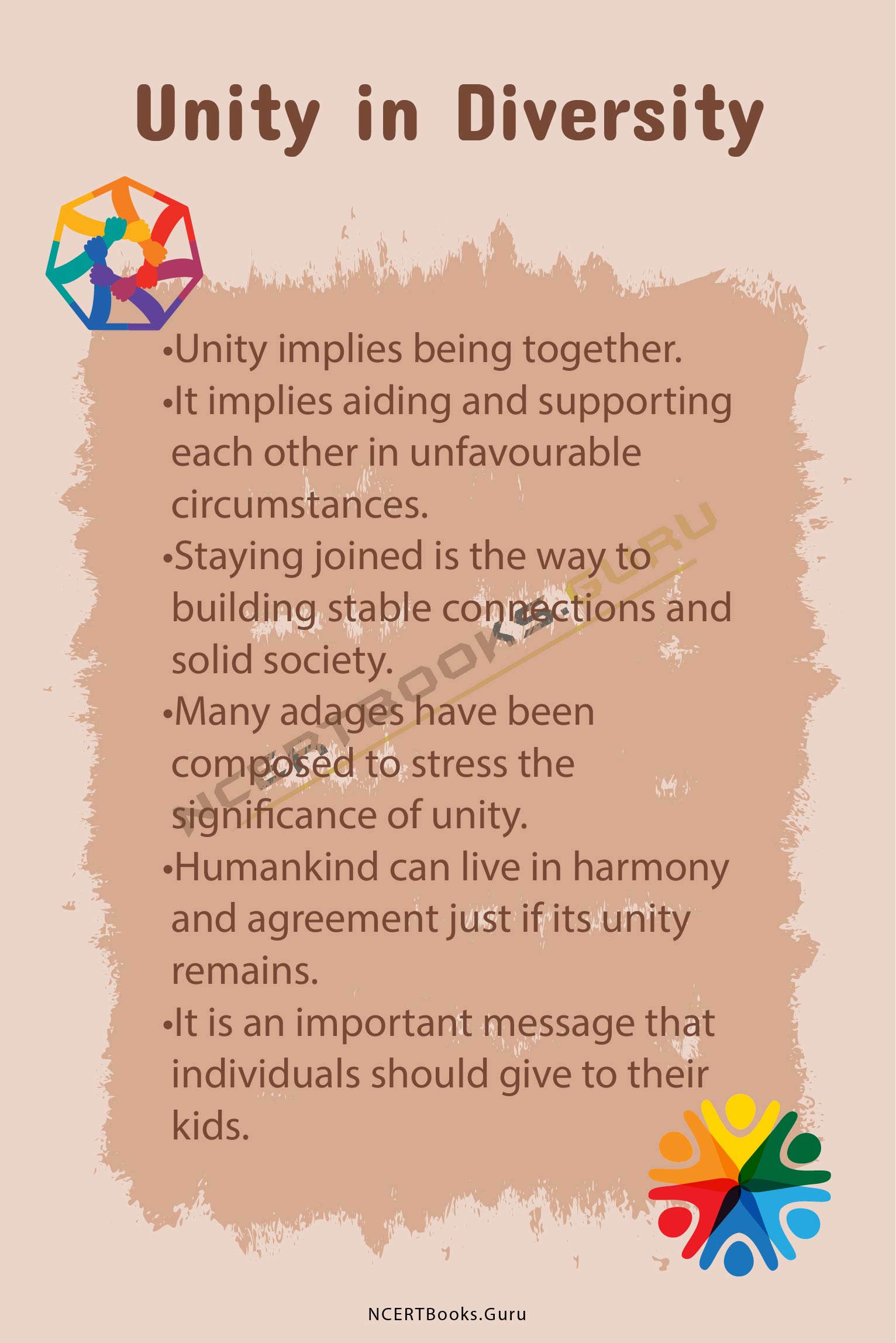 essay unity in diversity for class 3