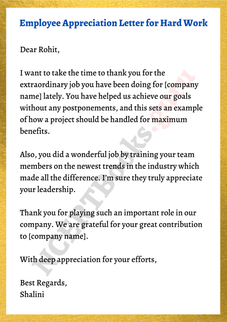Appreciation Letter Format, Template and Samples Steps to Write a Letter