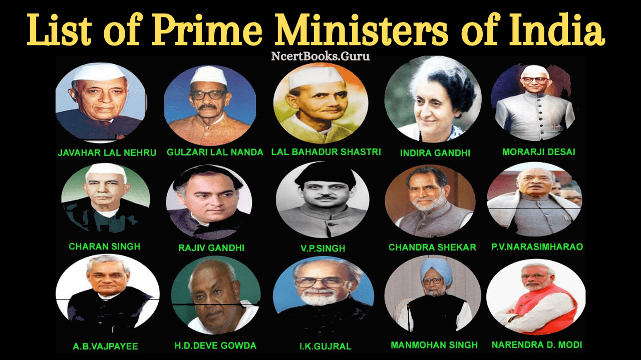 List of Prime Ministers of India (19472021) Inidan PM List with