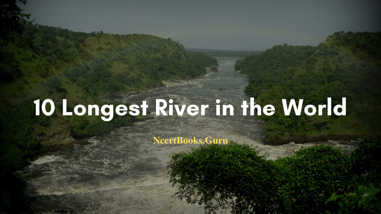 10 Longest Rivers In The World Map United States Map