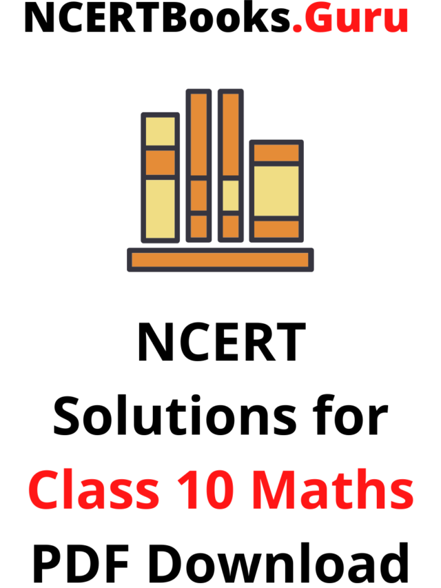 CBSE NCERT Solutions for Class 10 Maths
